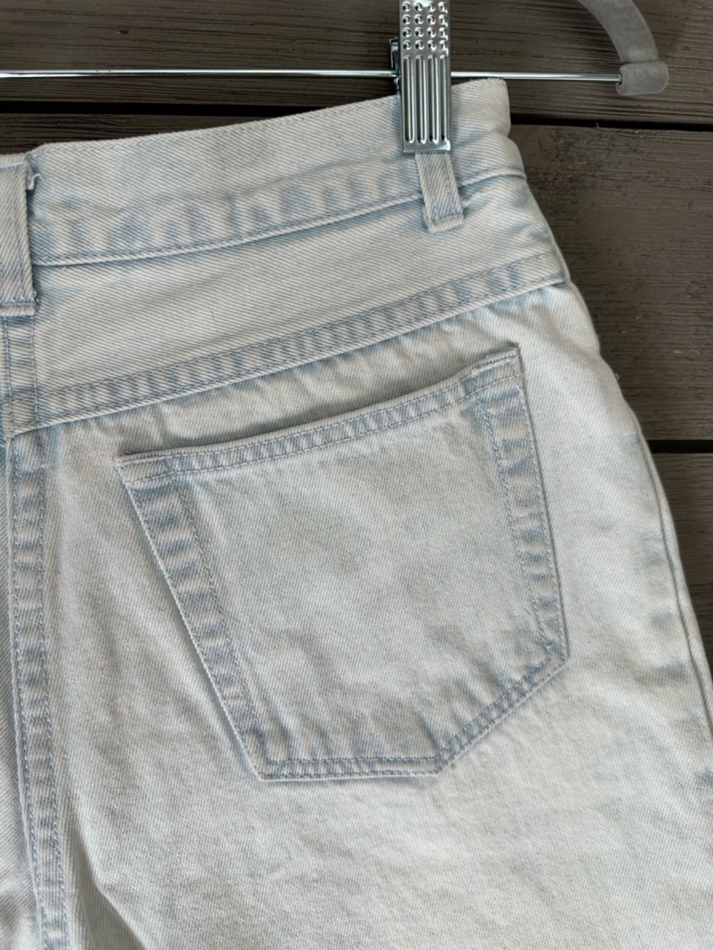 Vintage 80’s Stefano Jeans High-Waist Light Wash Denim Shorts Size 6 - Picture 6 of 11